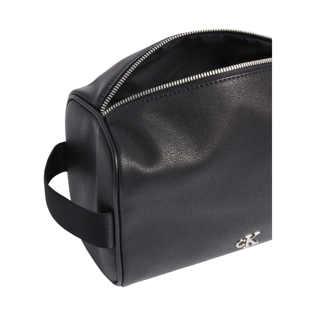 Calvin Klein Jeans mens black mono washbag | Vilbury London