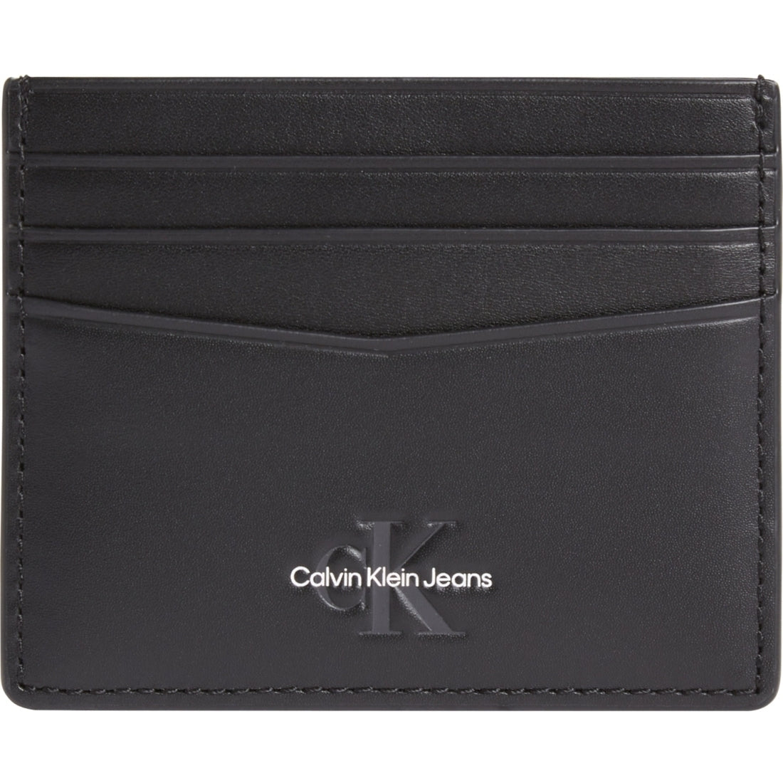 Calvin Klein Jeans mens black monogram soft cardcase | Vilbury London