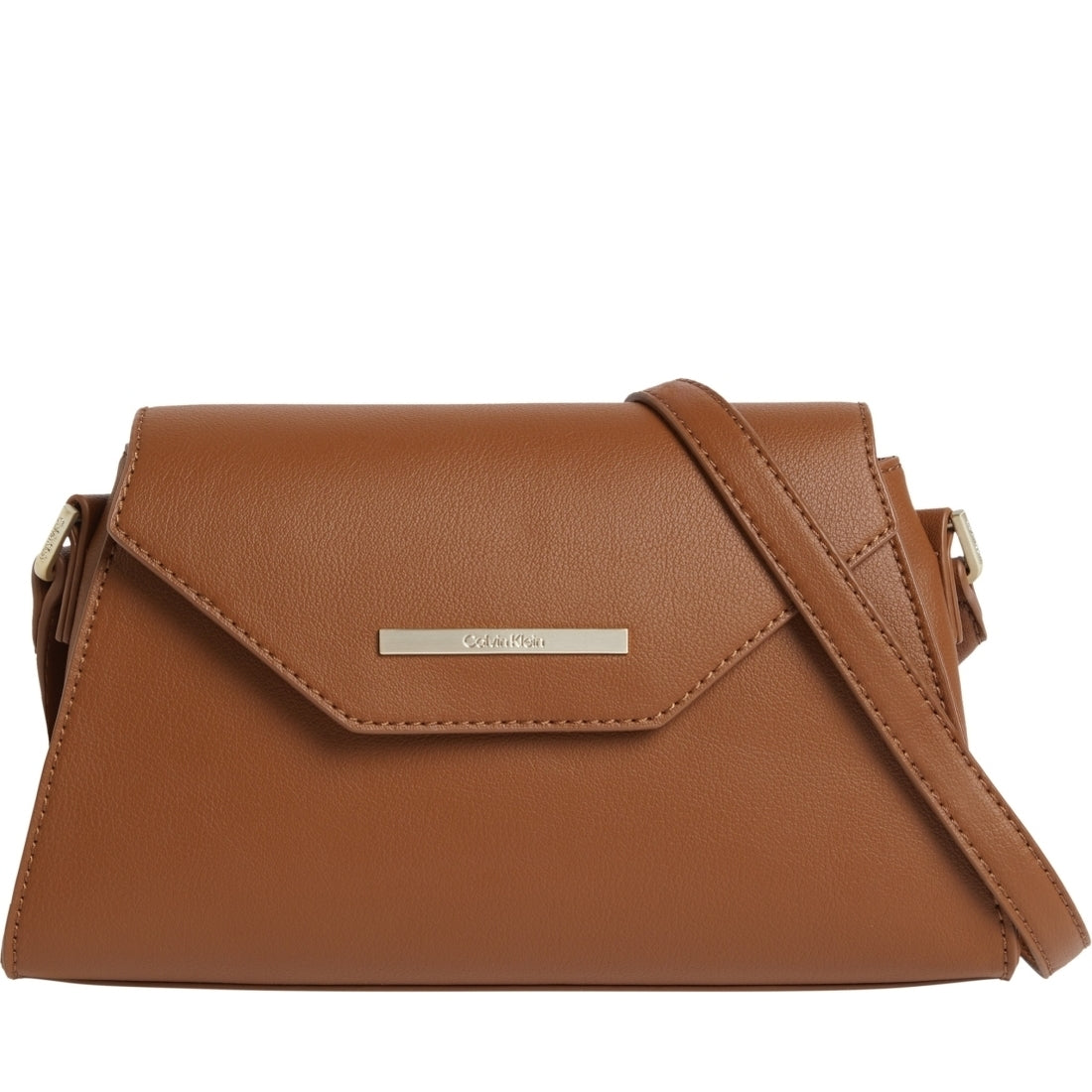 Calvin Klein womens cognac daily dressed crossbody | Vilbury London