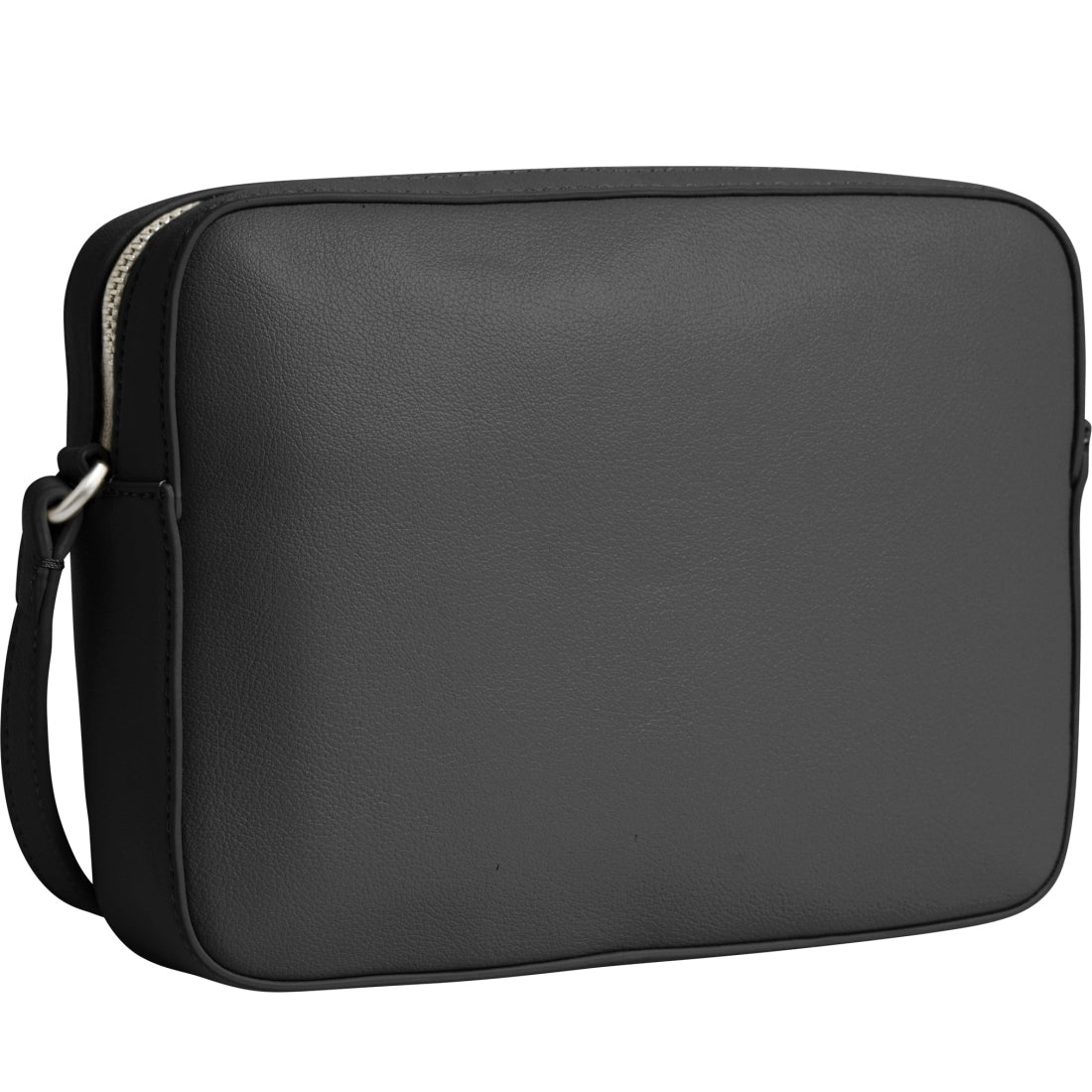 Calvin Klein womens black re-lo camera bag | Vilbury London