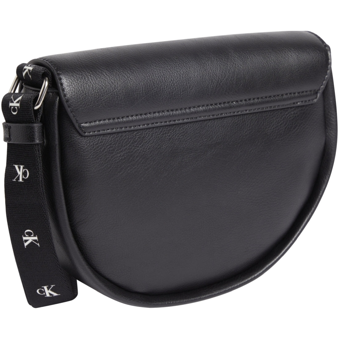 Calvin Klein Jeans womens black ultralight saddle crossbody | Vilbury London