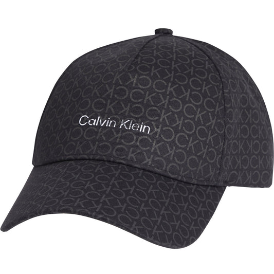 Calvin Klein womens blamono must monogram cap | Vilbury London