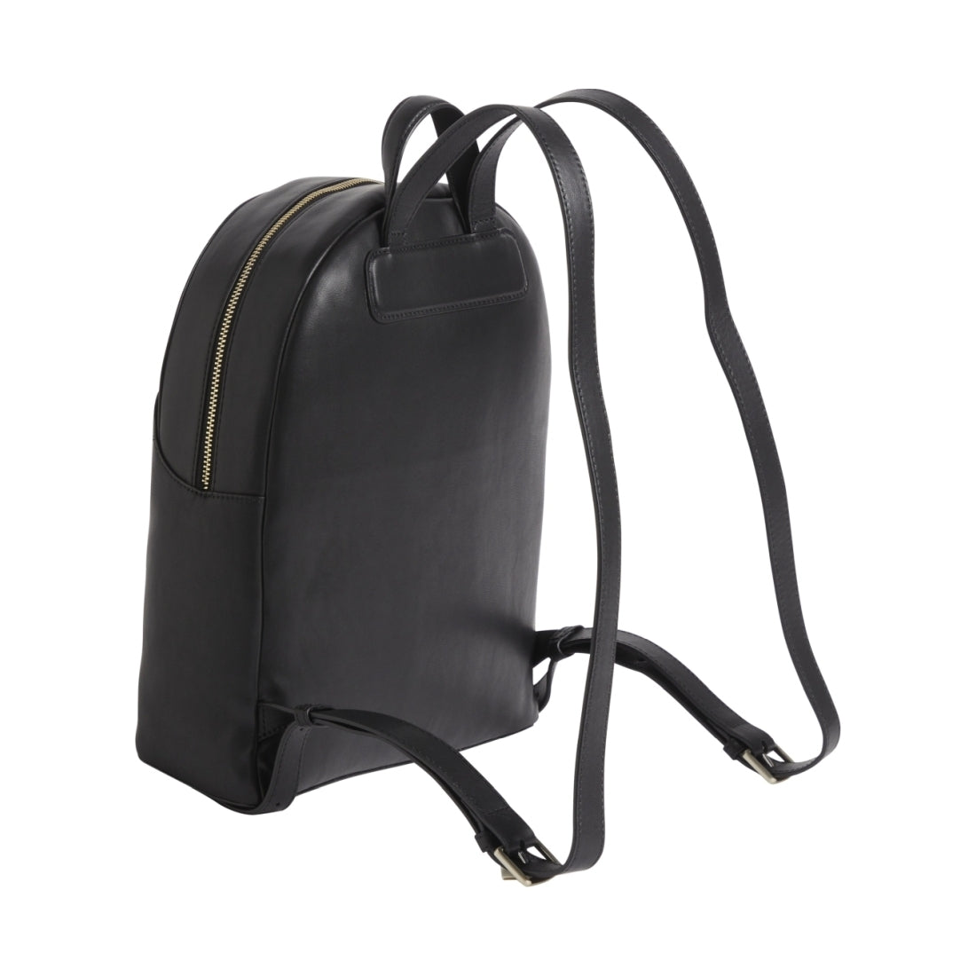 Calvin Klein womens black re-lo domed backpack | Vilbury London