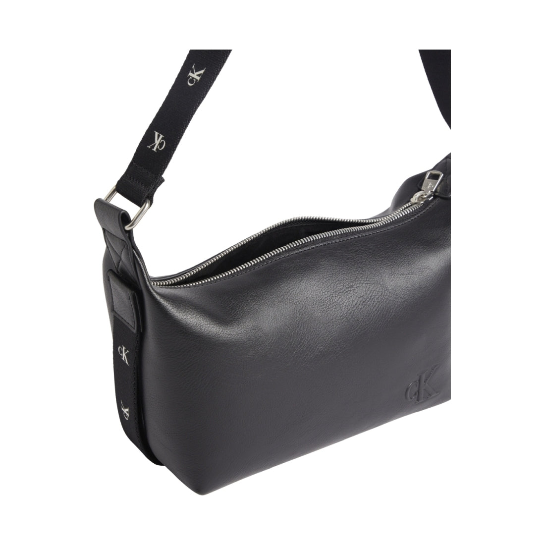 Calvin Klein Jeans womens black ultralight shoulder bag | Vilbury London