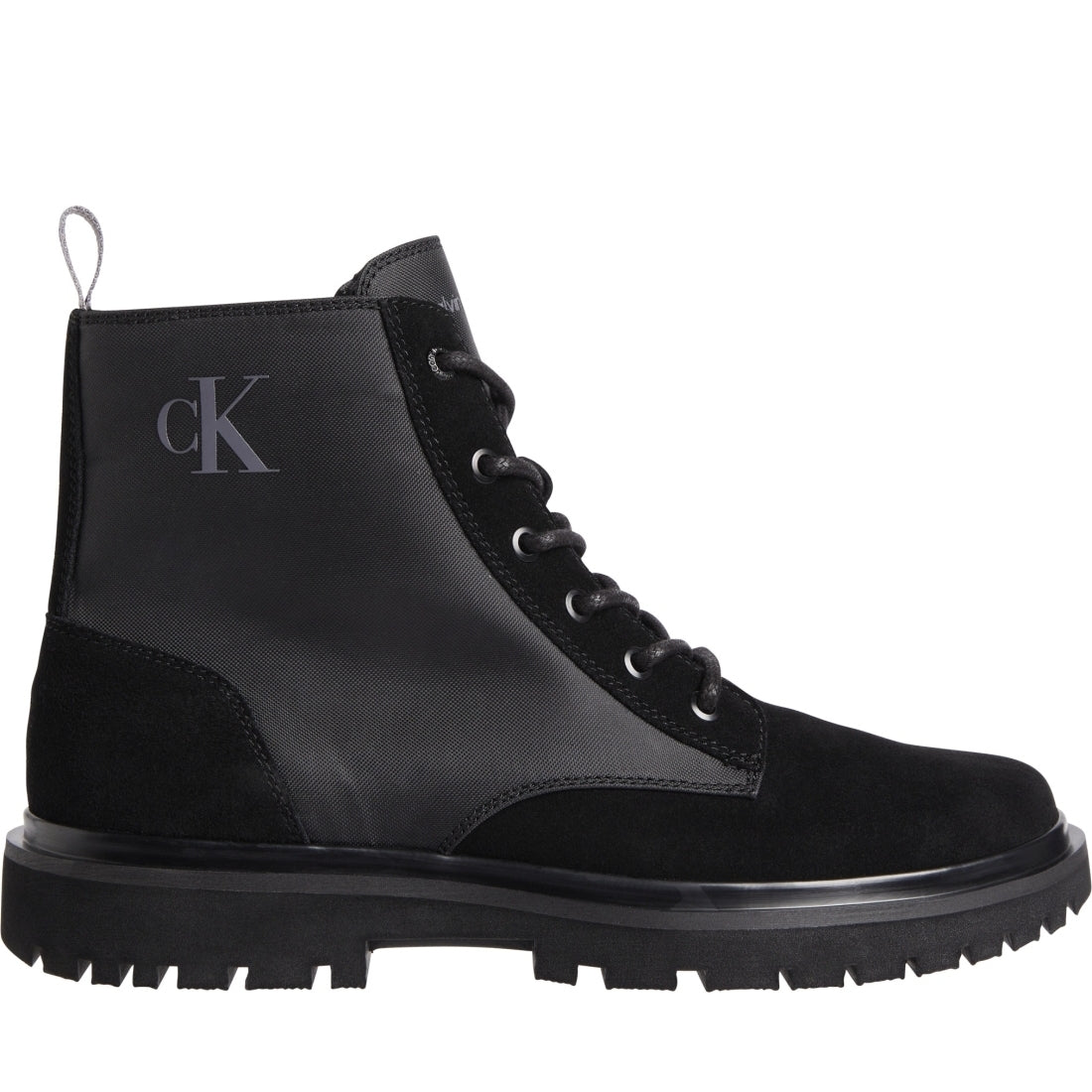 Calvin Klein Jeans mens black, stormfront eva laceup boot hiking | Vilbury London