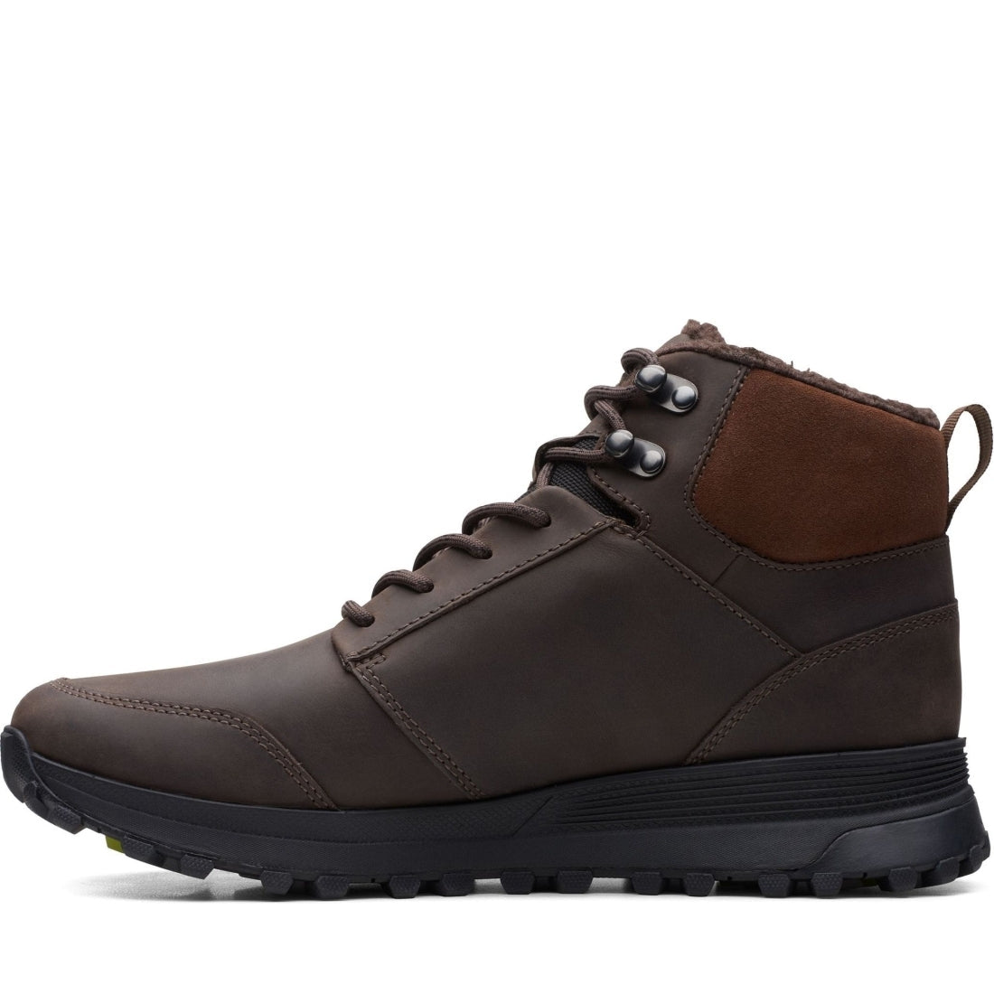 Clarks mens brown atl trek up wp booties | Vilbury London