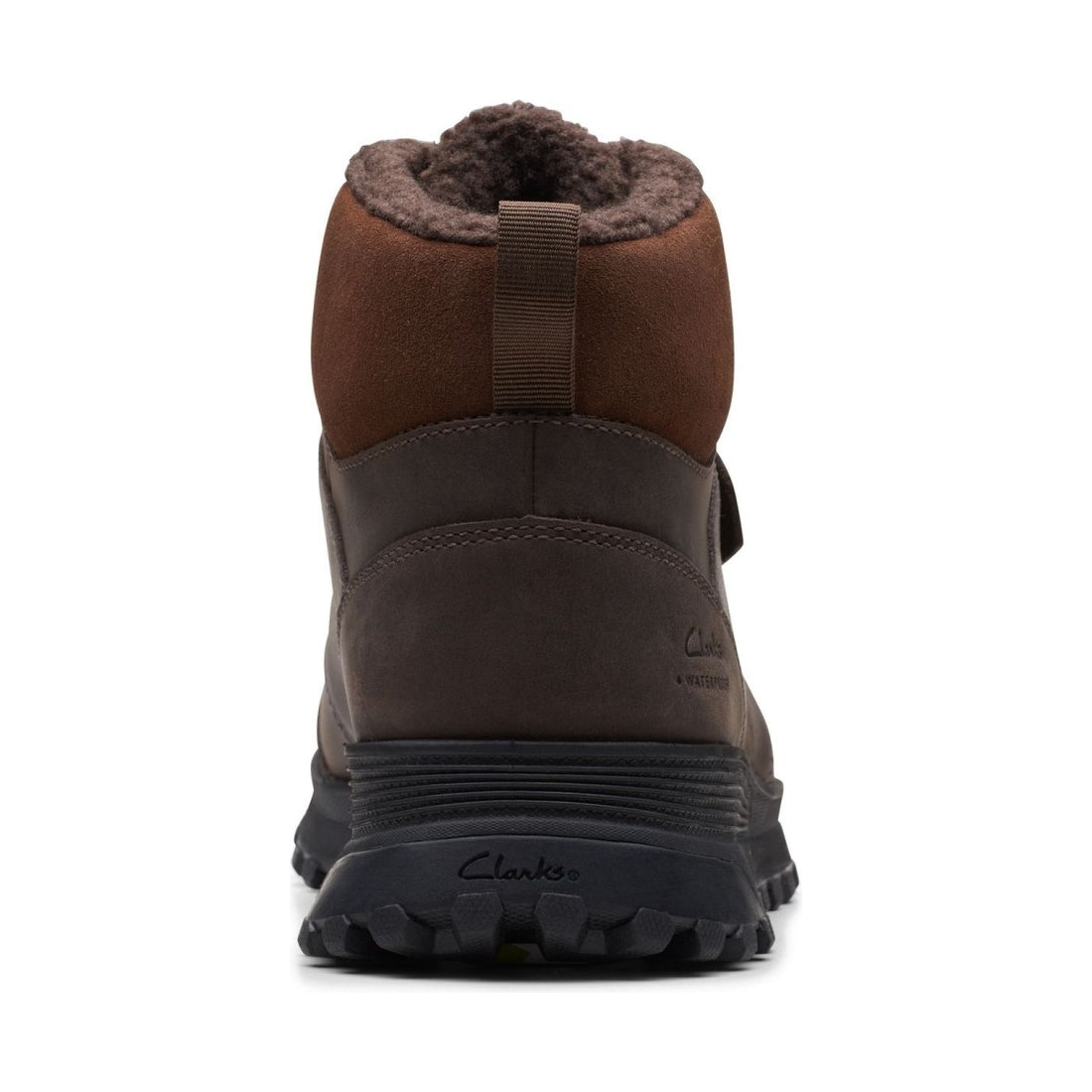 Clarks mens brown atl trek up wp booties | Vilbury London