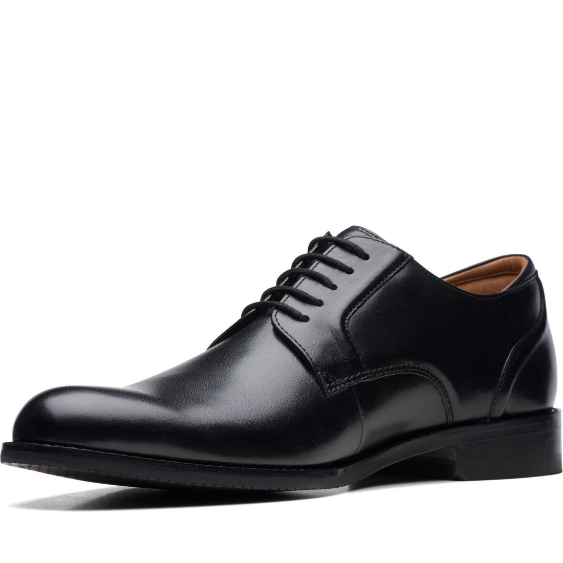 Clarks mens black craftarlo lace formal | Vilbury London