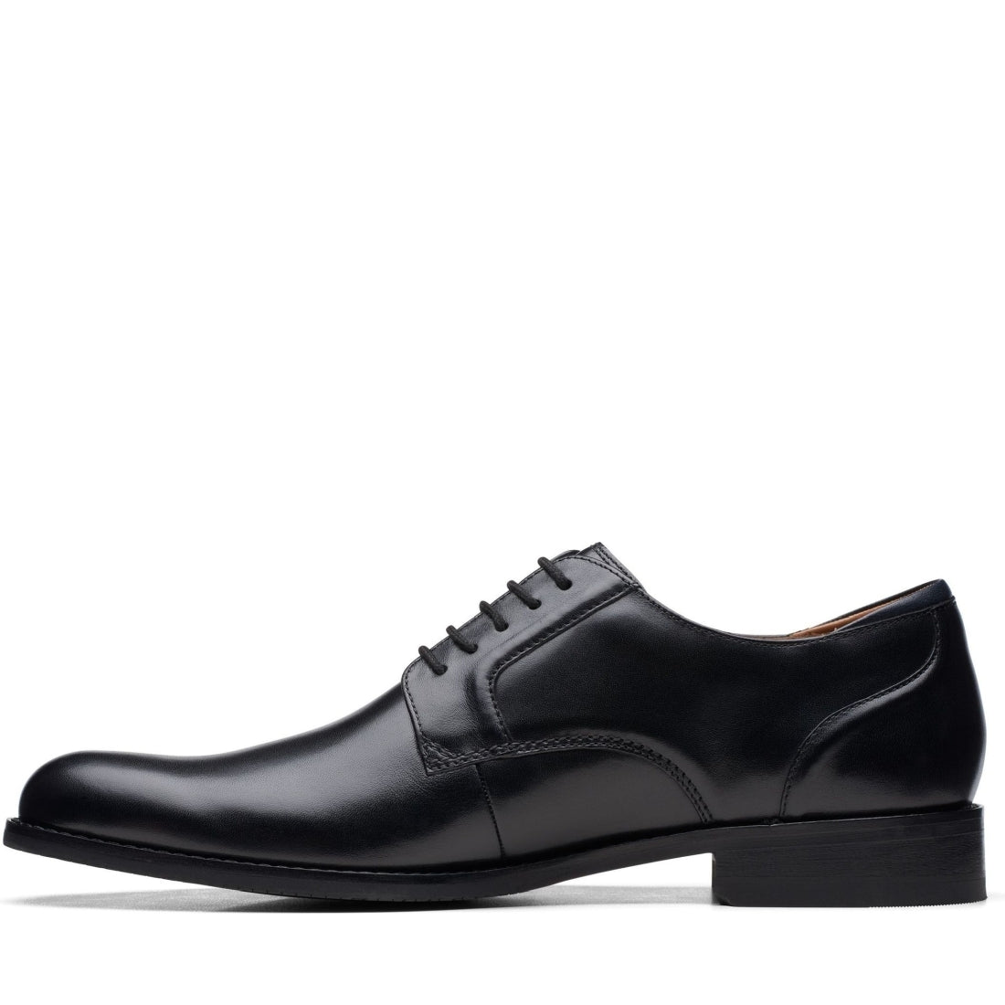 Clarks mens black craftarlo lace formal | Vilbury London