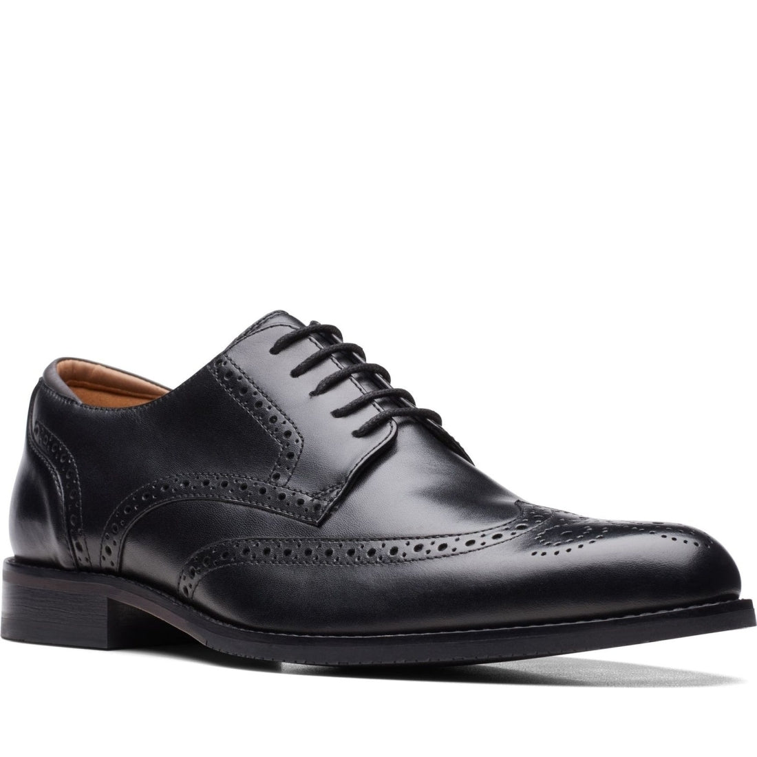 Clarks mens black craftarlolimit formal | Vilbury London