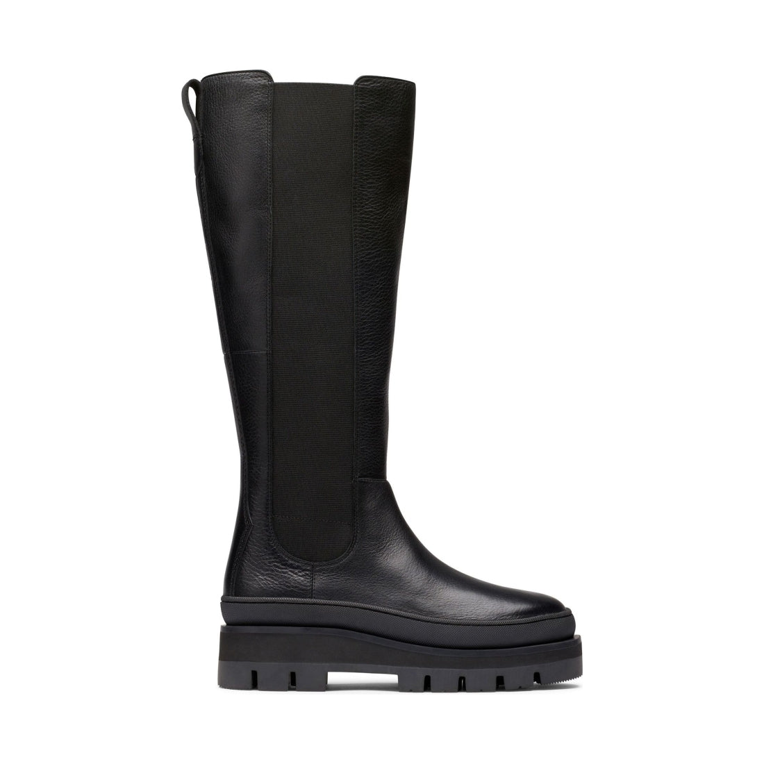 Clarks womens black orianna2 hi boots | Vilbury London