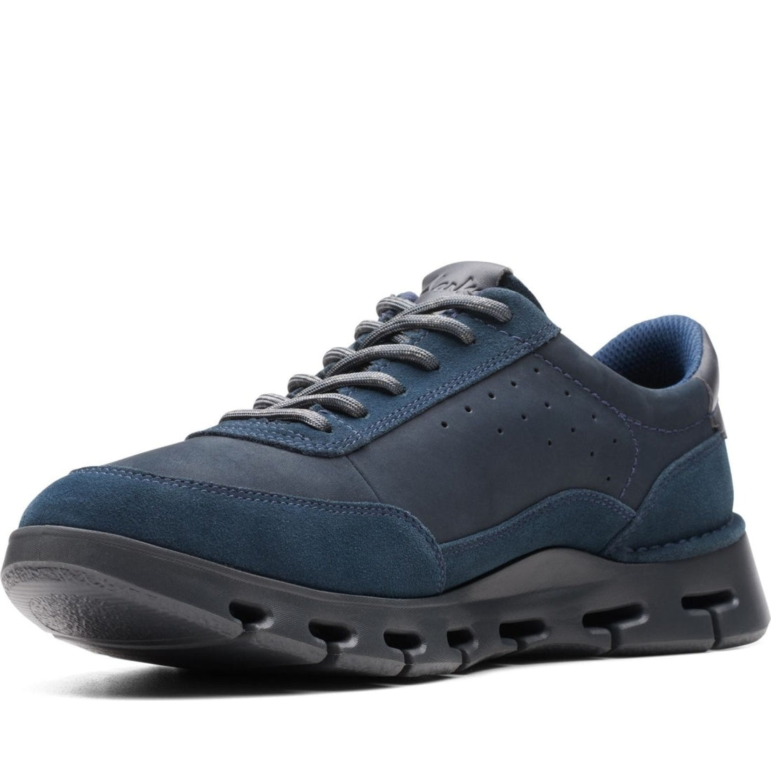 Clarks mens blue nature x one sport shoe | Vilbury London