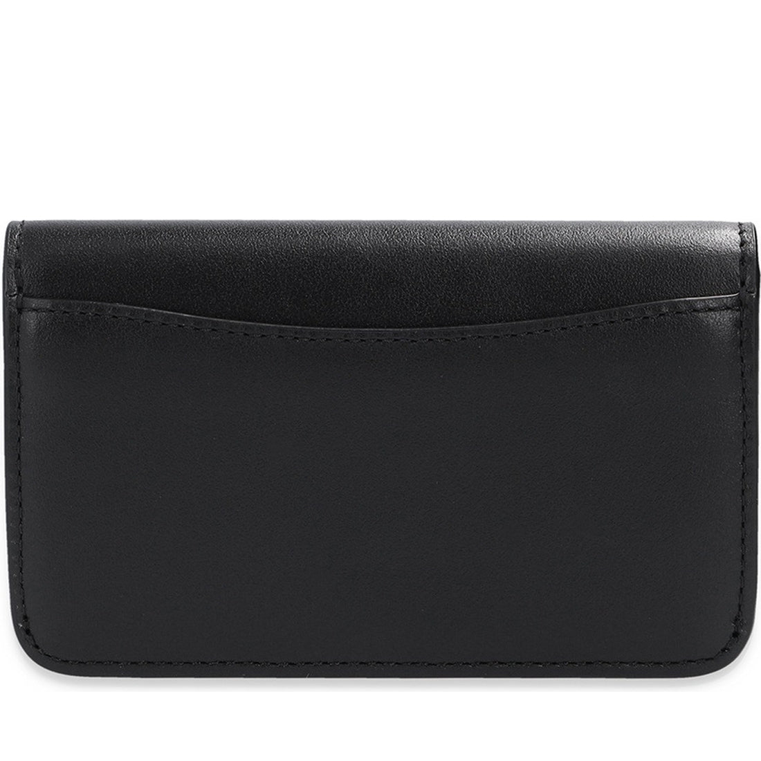 Coach womens b4, black slim card case | Vilbury London