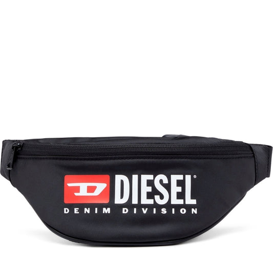 Diesel unisex adults black rinke beltbag | Vilbury London