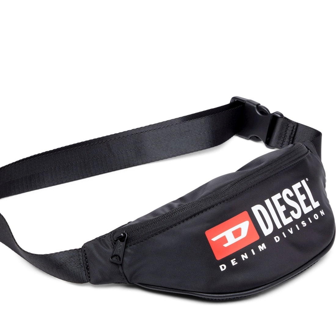 Diesel unisex adults black rinke beltbag | Vilbury London