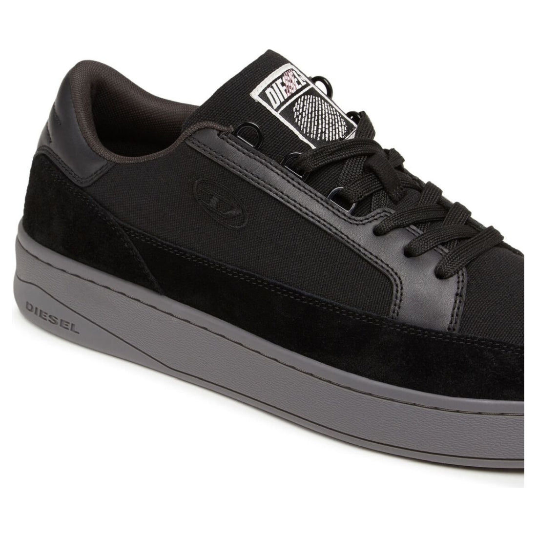 Diesel mens grey sinna sneakers | Vilbury London