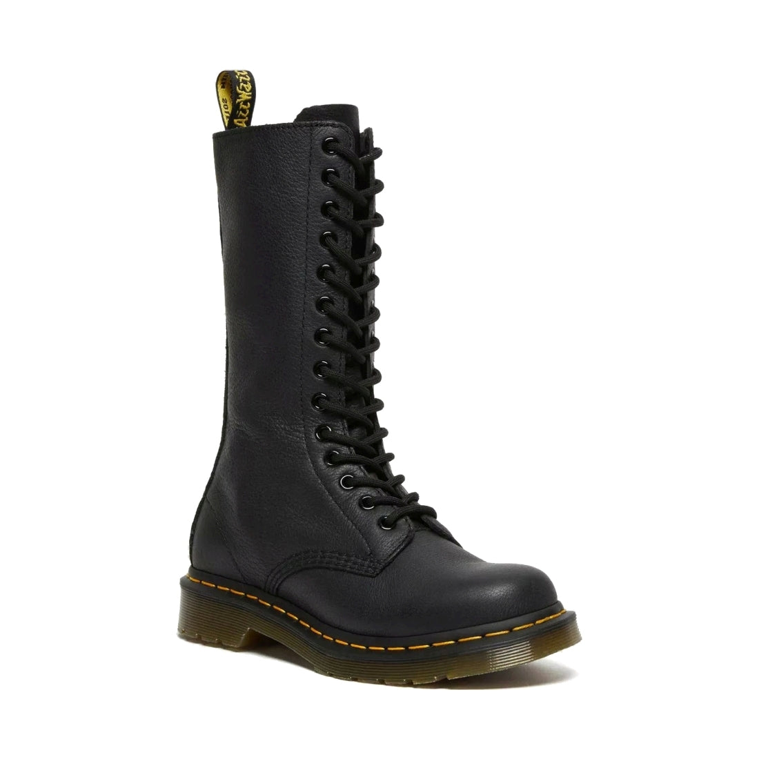 Dr. Martens womens black 1b99 virginia booties | Vilbury London