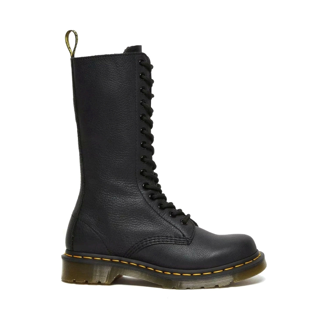 Dr. Martens womens black 1b99 virginia booties | Vilbury London