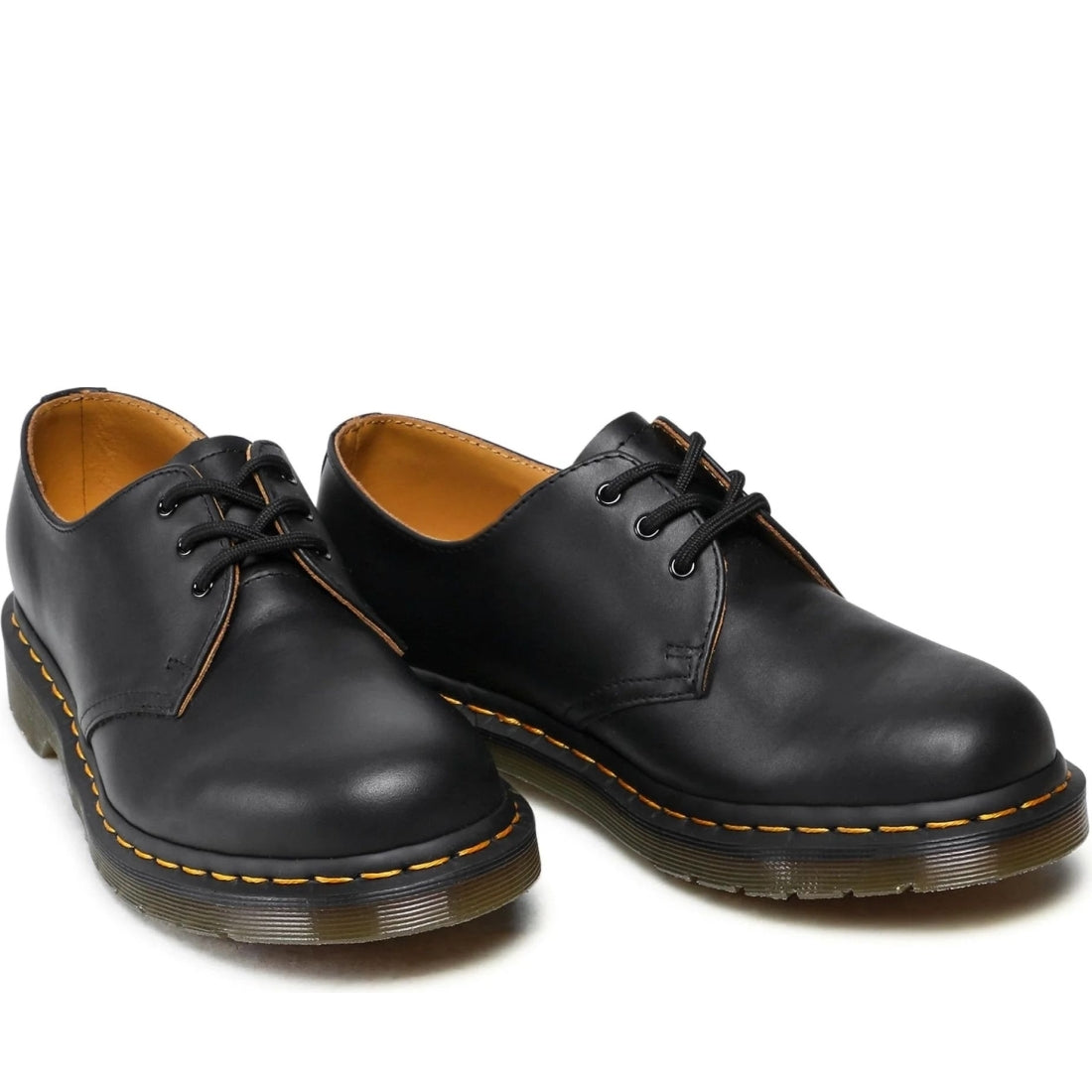 Dr. Martens womens black 1461 nappa formal | Vilbury London