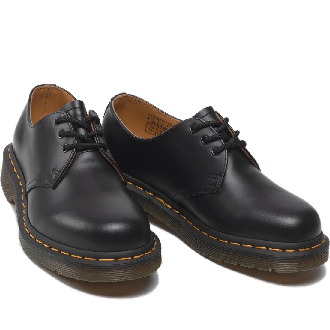 Dr. Martens mens black 1461 smooth formal | Vilbury London