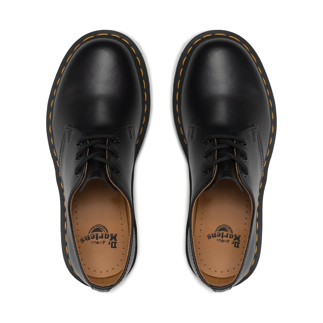 Dr. Martens mens black 1461 smooth formal | Vilbury London