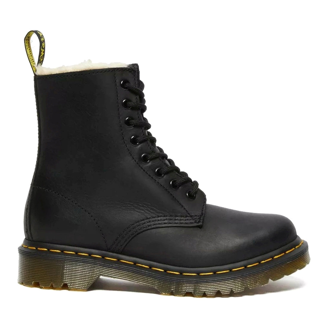 Dr. Martens womens black 1460 serena wyoming booties | Vilbury London