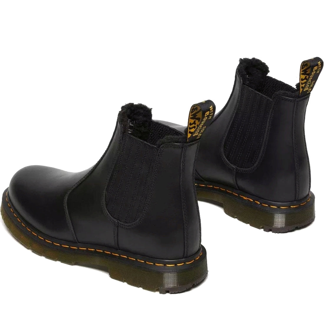 Dr. Martens womens black 2976 blizzard wp booties | Vilbury London