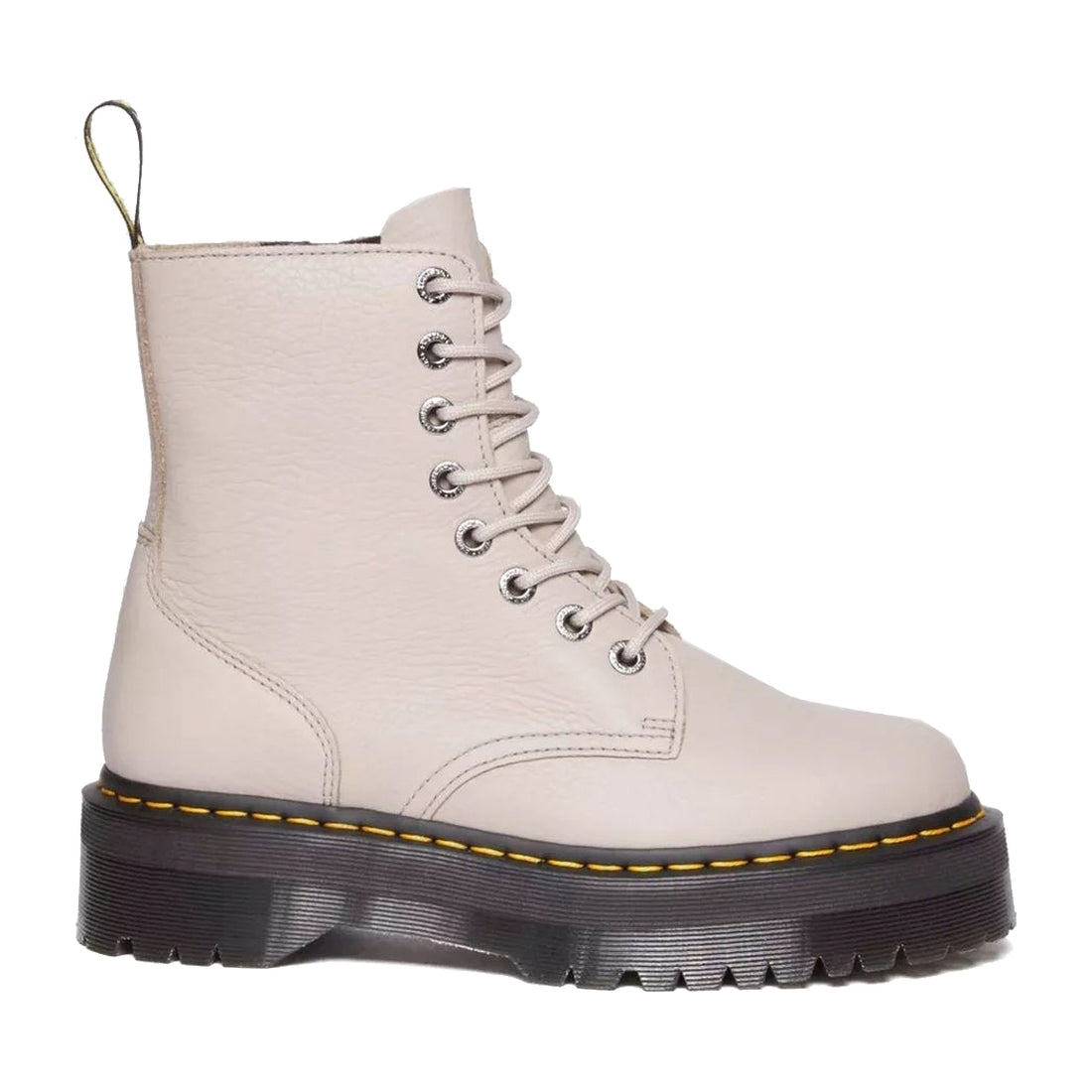 Dr. Martens womens vintage taupe jadon iii vintage pisa booties | Vilbury London