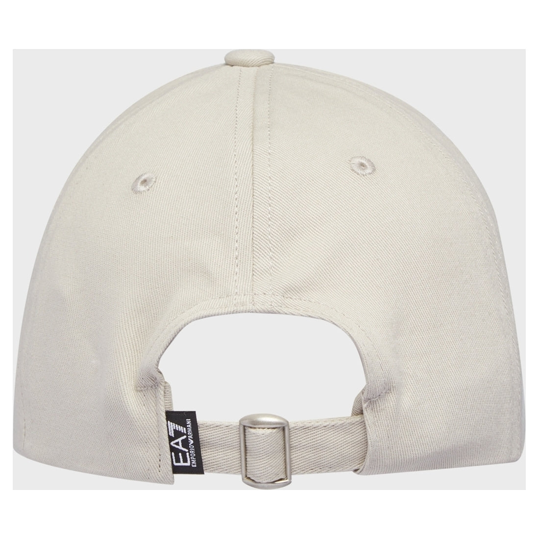 EA7 unisex adults silver cloud casual baseball hat | Vilbury London