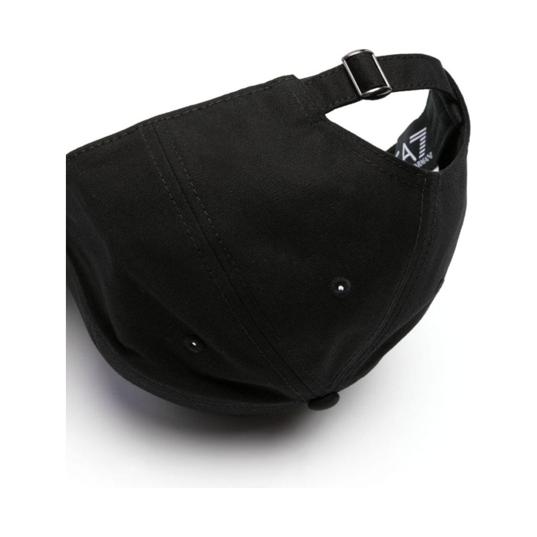 EA7 mens nero casual baseball hat | Vilbury London