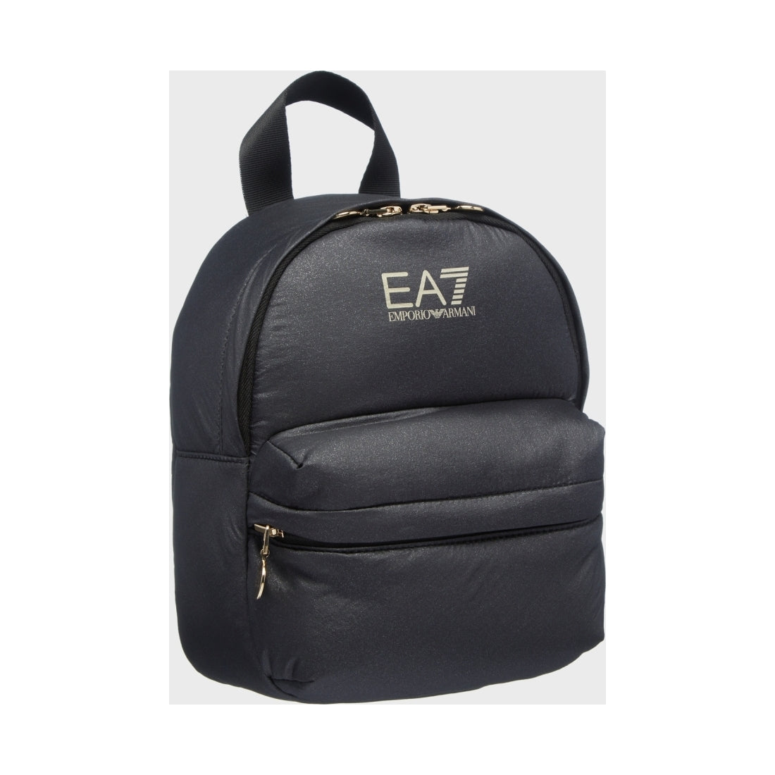 EA7 womens nero casual backpack | Vilbury London