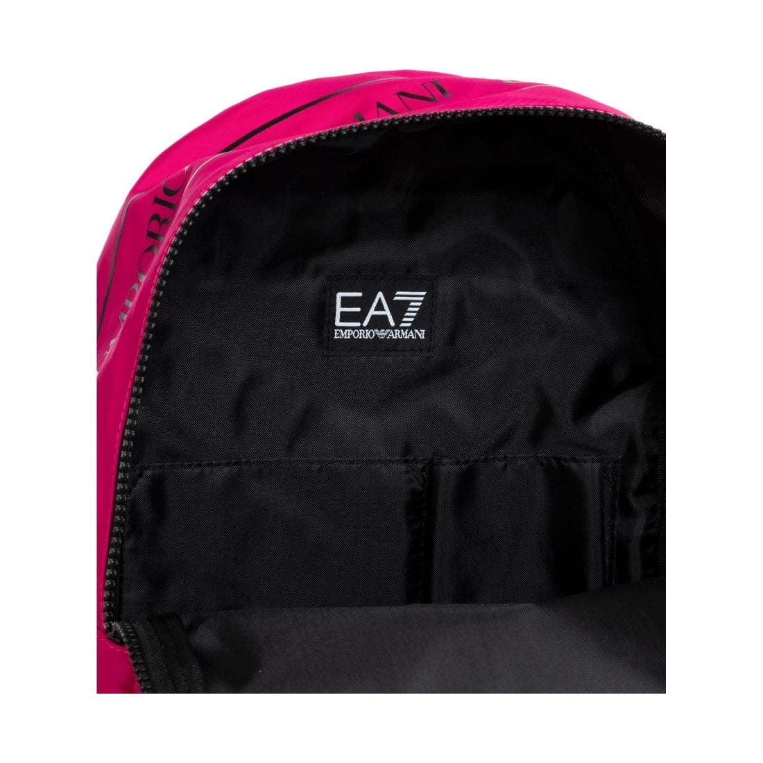 EA7 womens pink peacock casual backpack | Vilbury London