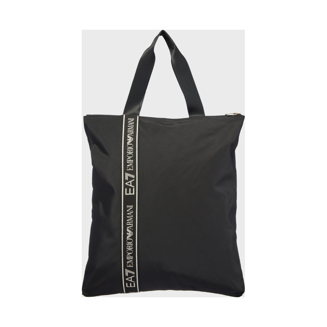 EA7 womens nero casual shopping bag | Vilbury London