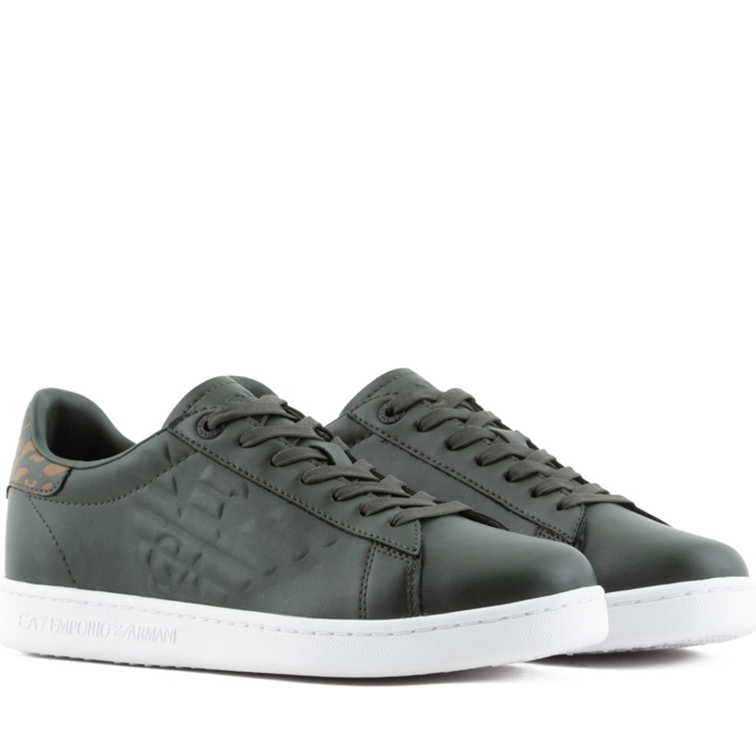 EA7 womens duff bag camo duff b casual sneaker | Vilbury London