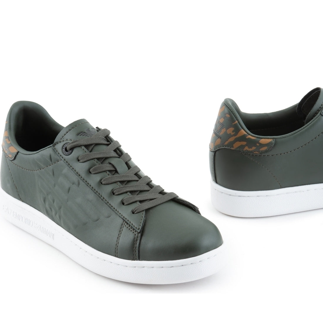 EA7 womens duff bag camo duff b casual sneaker | Vilbury London