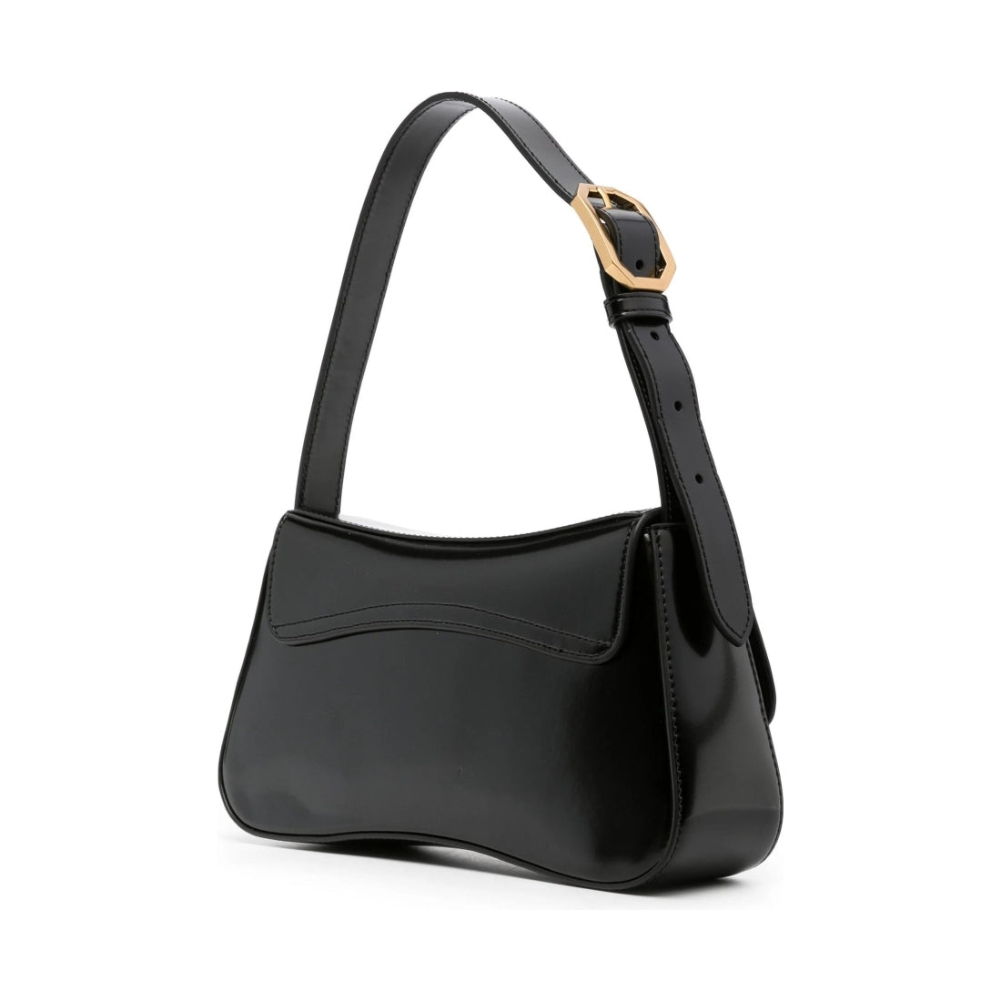 Emporio Armani womens nero casual shoulder bag | Vilbury London