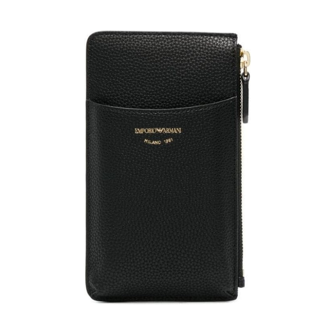 Emporio Armani womens nero casual phone case | Vilbury London