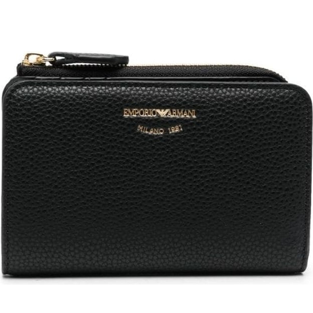 Emporio Armani womens nero casual card holder | Vilbury London