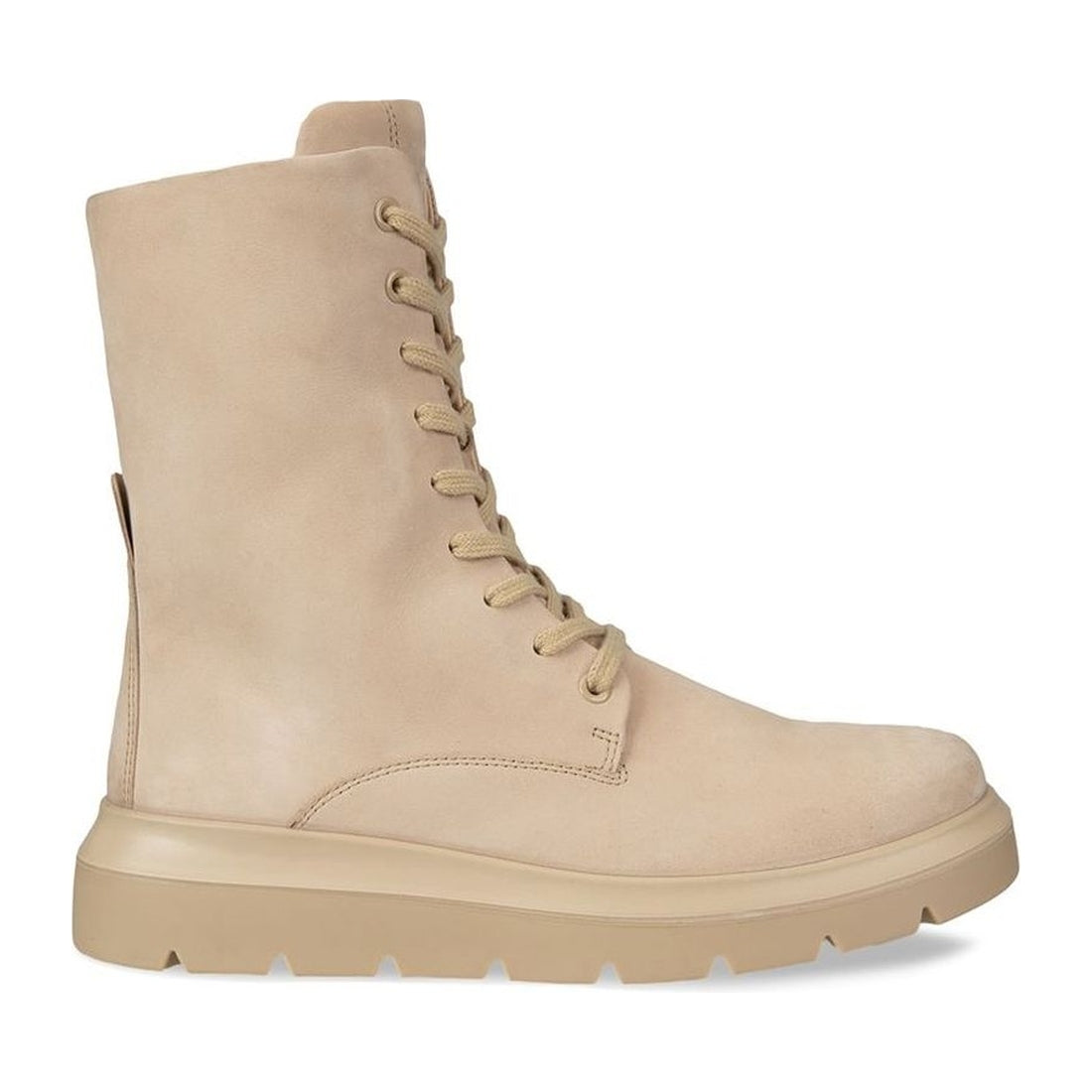 ECCO womens beige nouvelle booties | Vilbury London