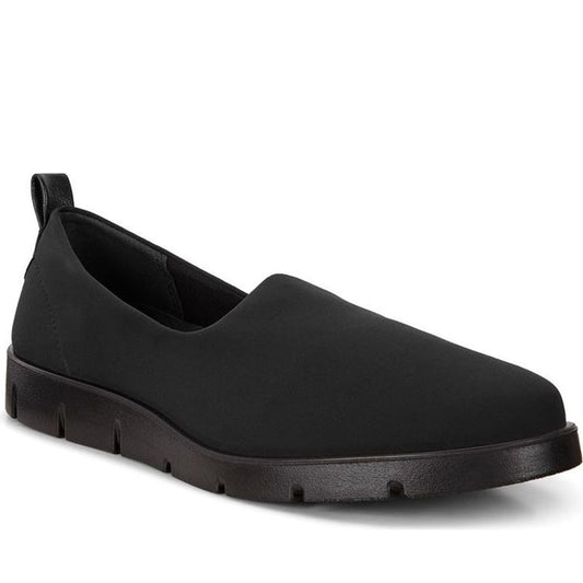 ECCO womens black bella ballerinas | Vilbury London