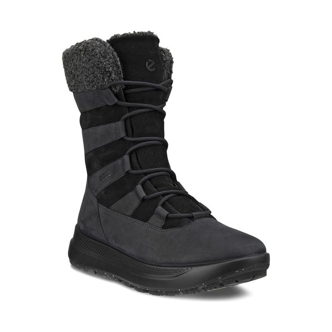 ECCO womens black solice booties | Vilbury London