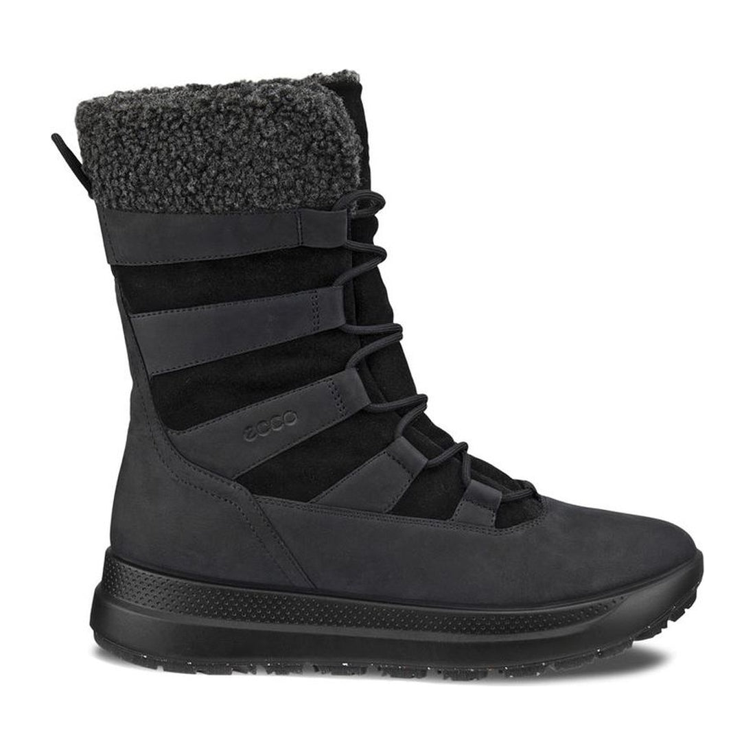 ECCO womens black solice booties | Vilbury London