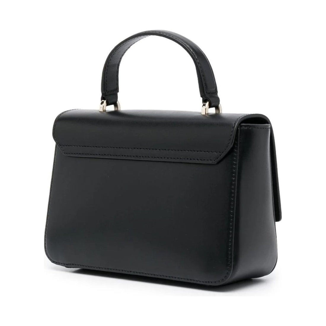 FURLA womens nero metropolis mini top handle | Vilbury London