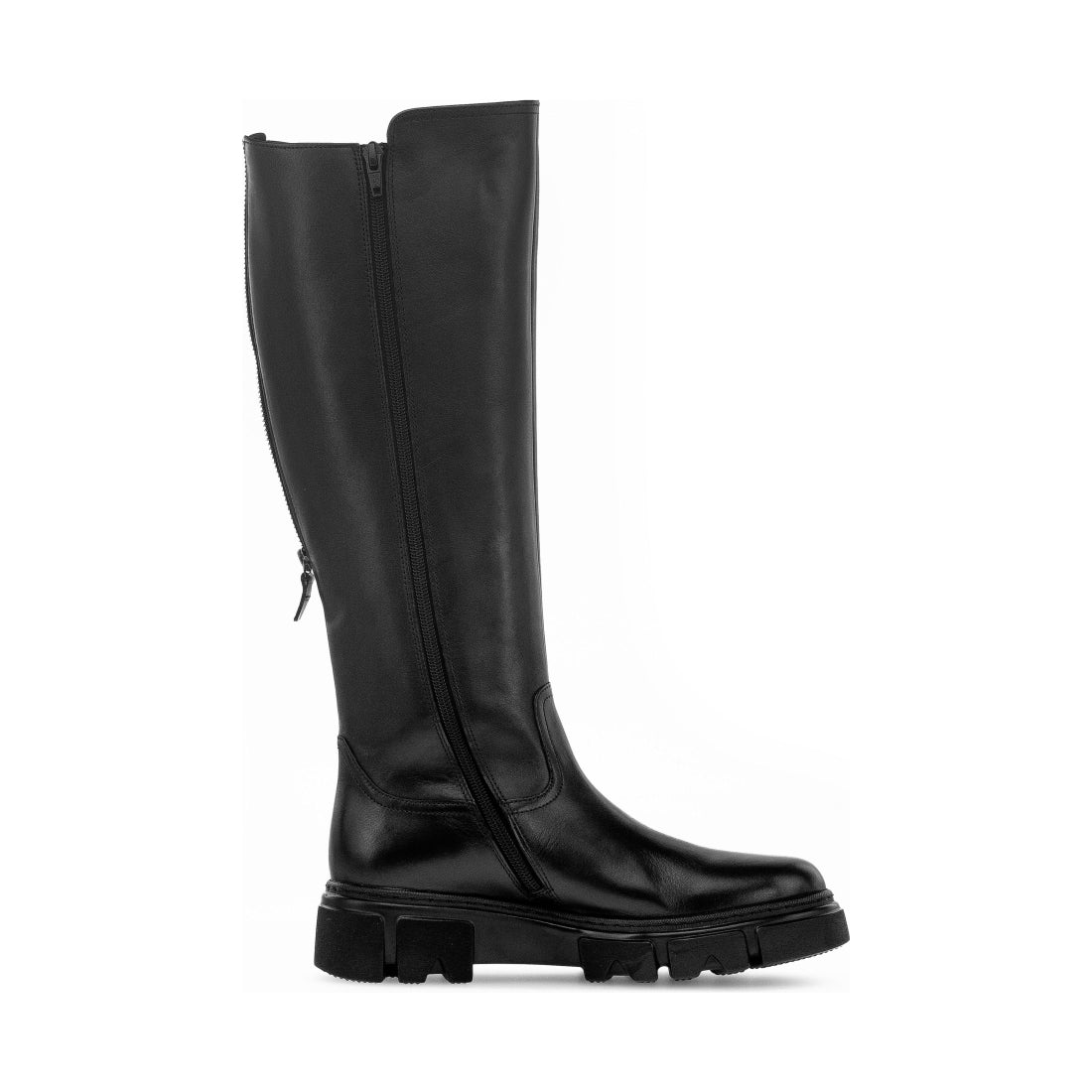 Gabor womens black casual closed boots | Vilbury London