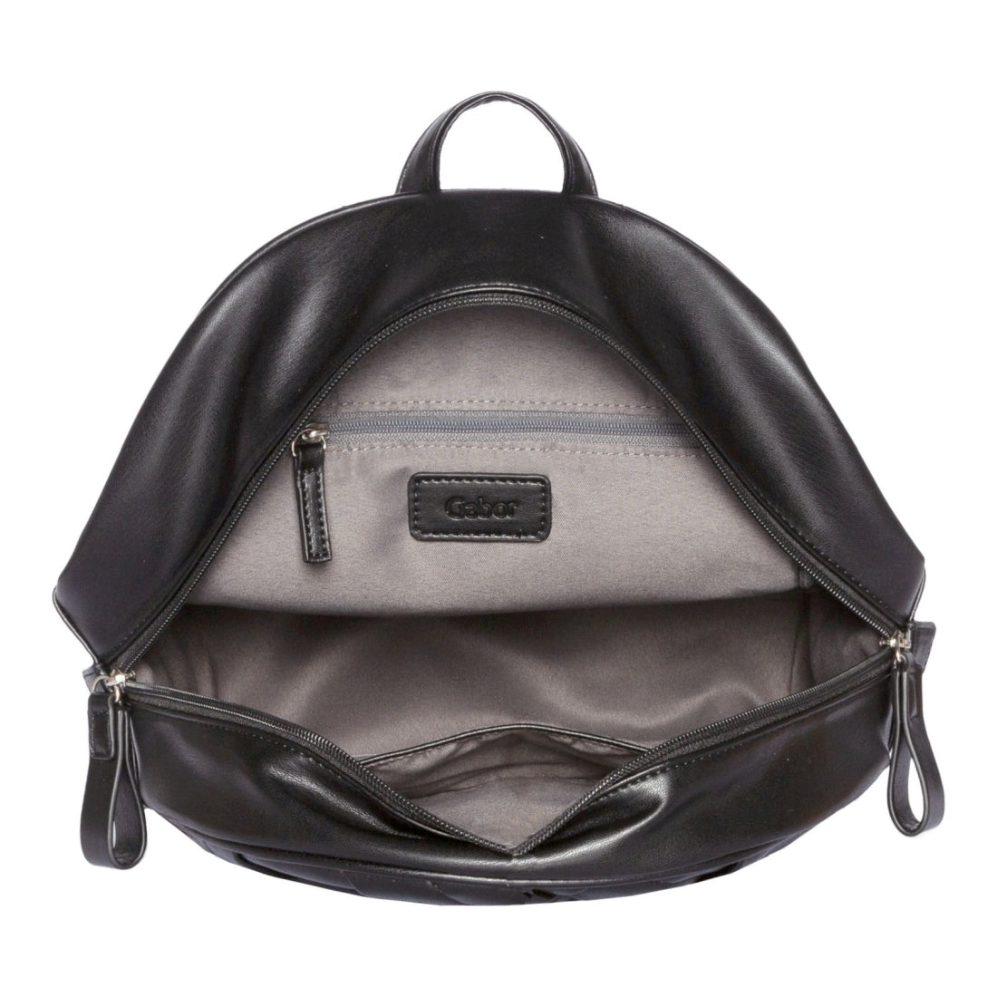 Gabor womens black bridget backpack | Vilbury London