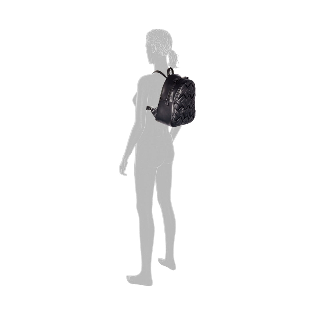 Gabor womens black bridget backpack | Vilbury London