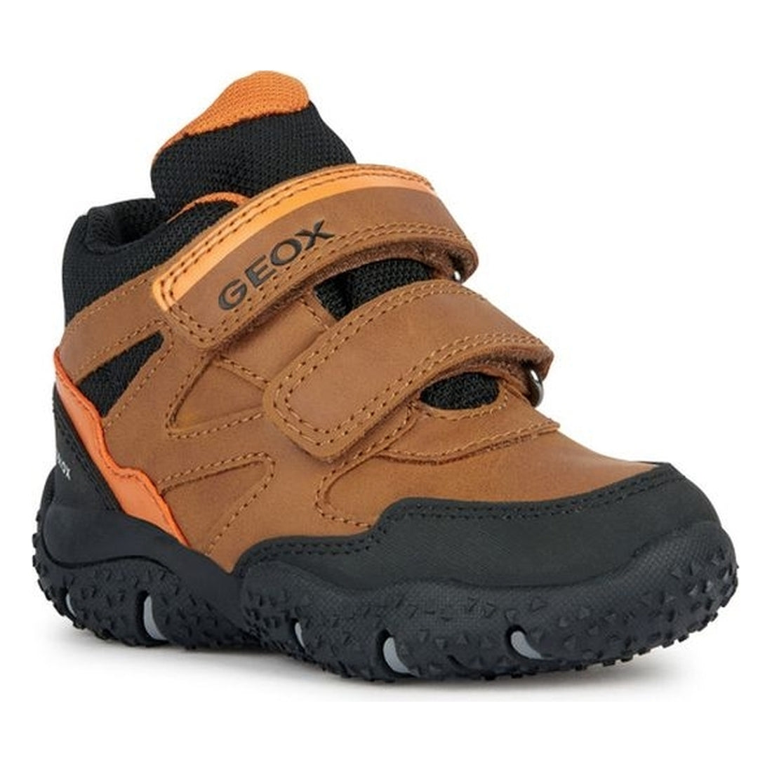 Geox boys tobacco, orange baltic abx booties | Vilbury London