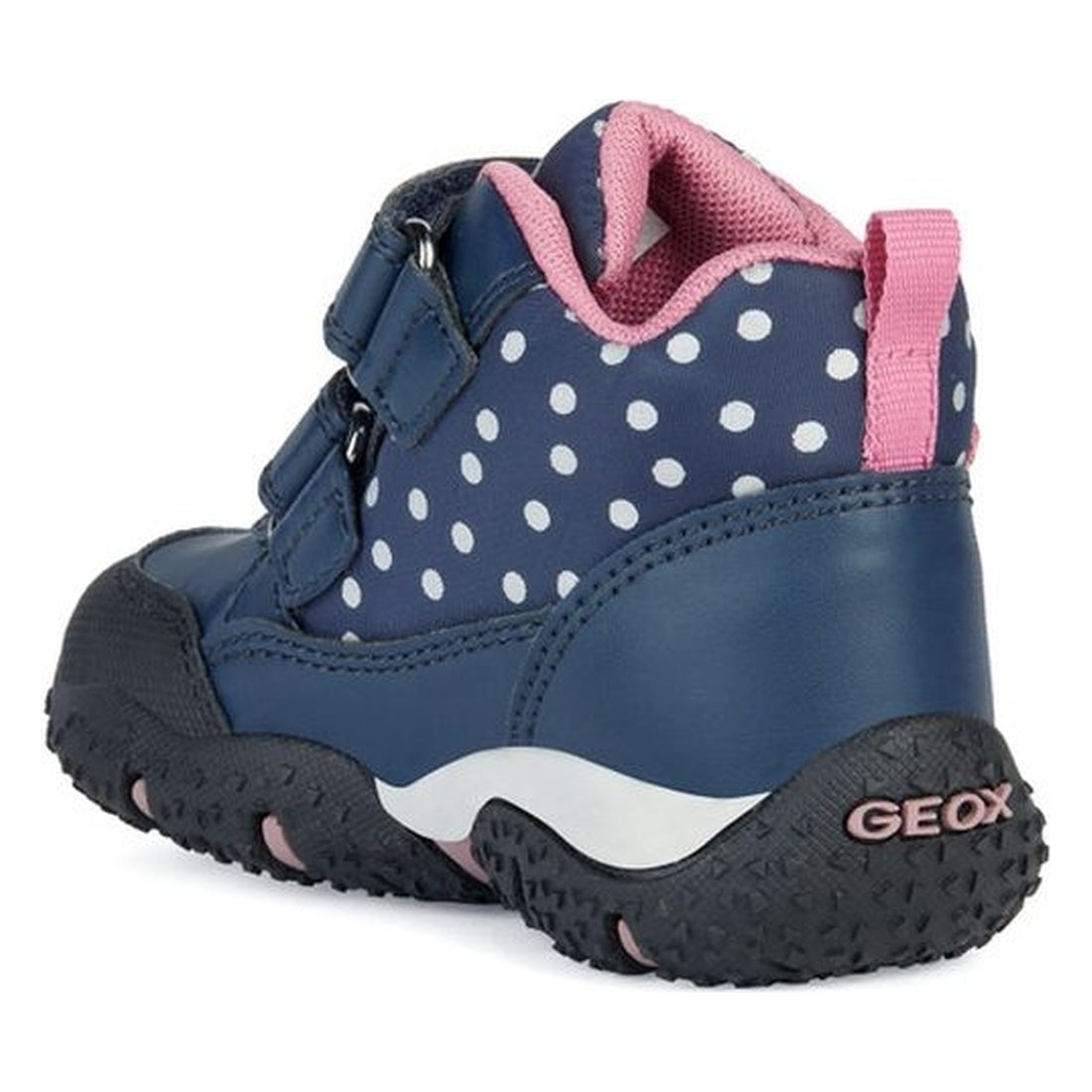 Geox girls navy, fuchsia baltic abx booties | Vilbury London