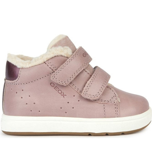 Geox girls antique rose, prune biglia booties | Vilbury London