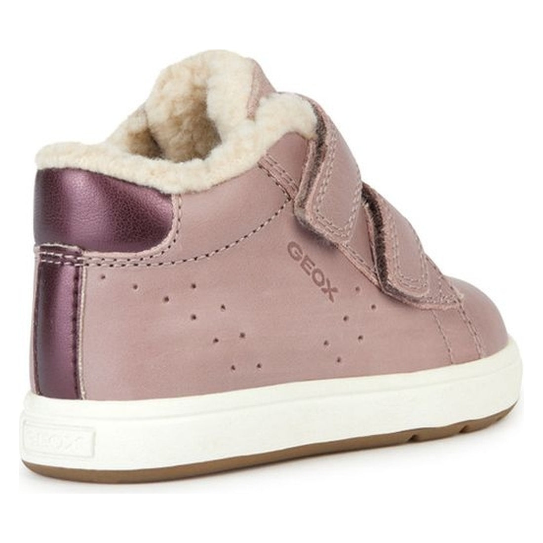 Geox girls antique rose, prune biglia booties | Vilbury London